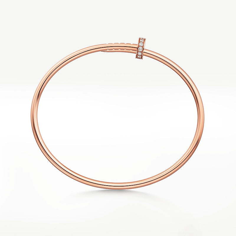 [LORA]JUSTE BRACELET 2.5MM DIAMONDS