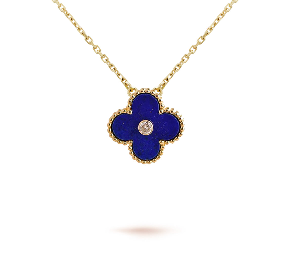 [Lora]CLOVER 15MM CHRISTMAS LIMITED EDITION SINGLE FLOWER NECKLACE