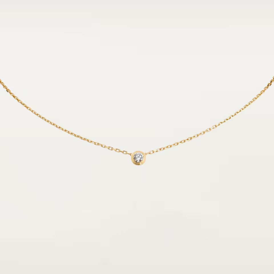 [Lora] DAMOUR DIAMOND NECKLACE