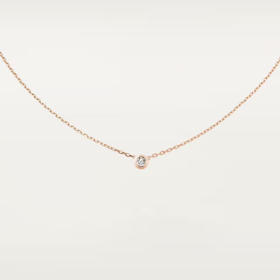 [LORA] DAMOUR DIAMOND NECKLACE
