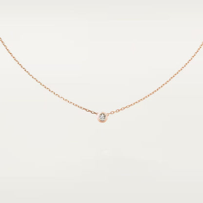 [LORA] DAMOUR DIAMOND NECKLACE