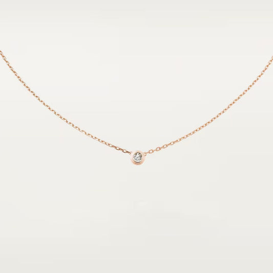 [LORA] DAMOUR DIAMOND NECKLACE