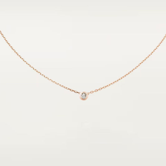 [Lora] DAMOUR DIAMOND NECKLACE