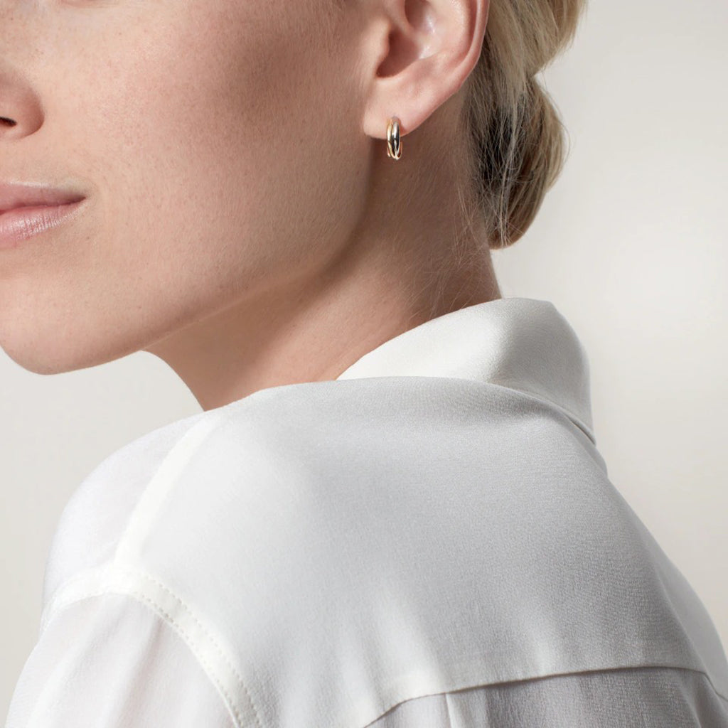 [LORA] TRINITY ON DIAMOND MINI EARRINGS