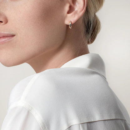 [LORA] TRINITY ON DIAMOND MINI EARRINGS