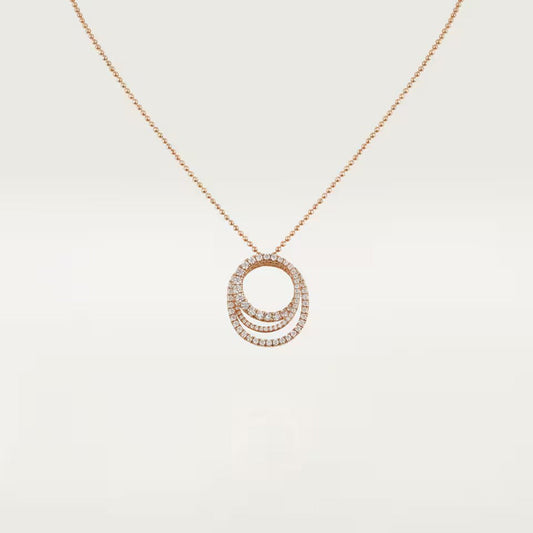 [Lora] ETINCELLE  FULL DIAMOND NECKLACE