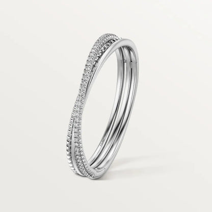 [LORA] ETINCELLE HALF-PAVED DIAMOND BRACELET