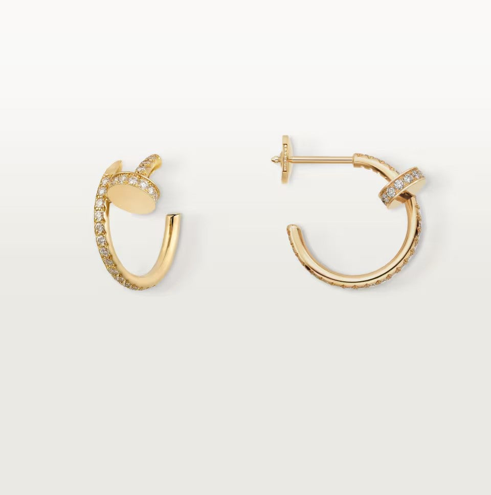 [LORA] JUSTE FULL DIAMOND SMALL EARRINGS