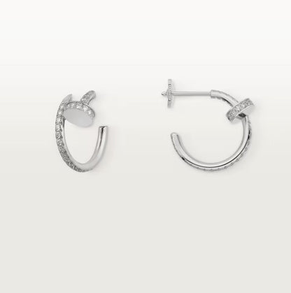 [LORA] JUSTE FULL DIAMOND SMALL EARRINGS
