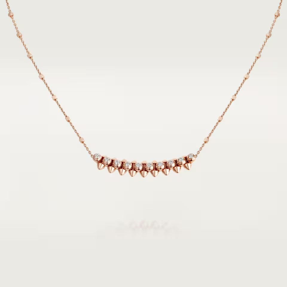 [LORA] CLASH  MEDIUM DIAMOND NECKLACE