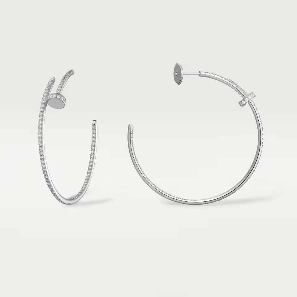 [LORA] JUSTE FULL DIAMOND LARGE EARRINGS