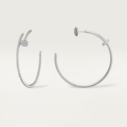 [LORA] JUSTE FULL DIAMOND LARGE EARRINGS