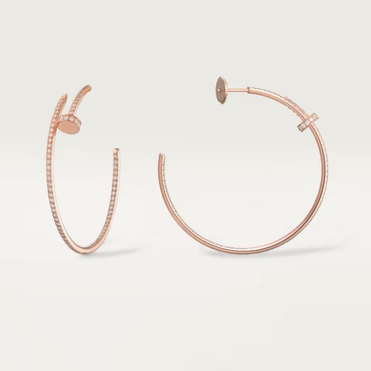 [Lora] JUSTE FULL DIAMOND LARGE EARRINGS
