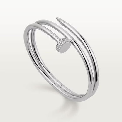 [LORA] JUSTE BRACELET 3.5MM DOUBLE ROW DIAMOND