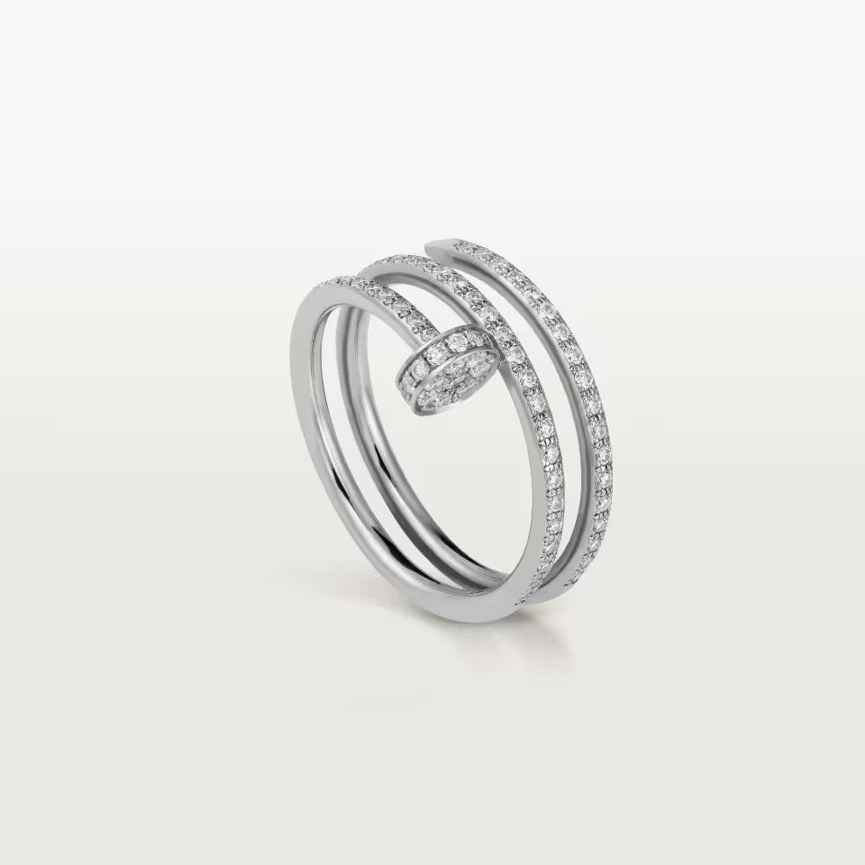 [LORA] JUSTE RING 4.8MM FULL DIAMOND