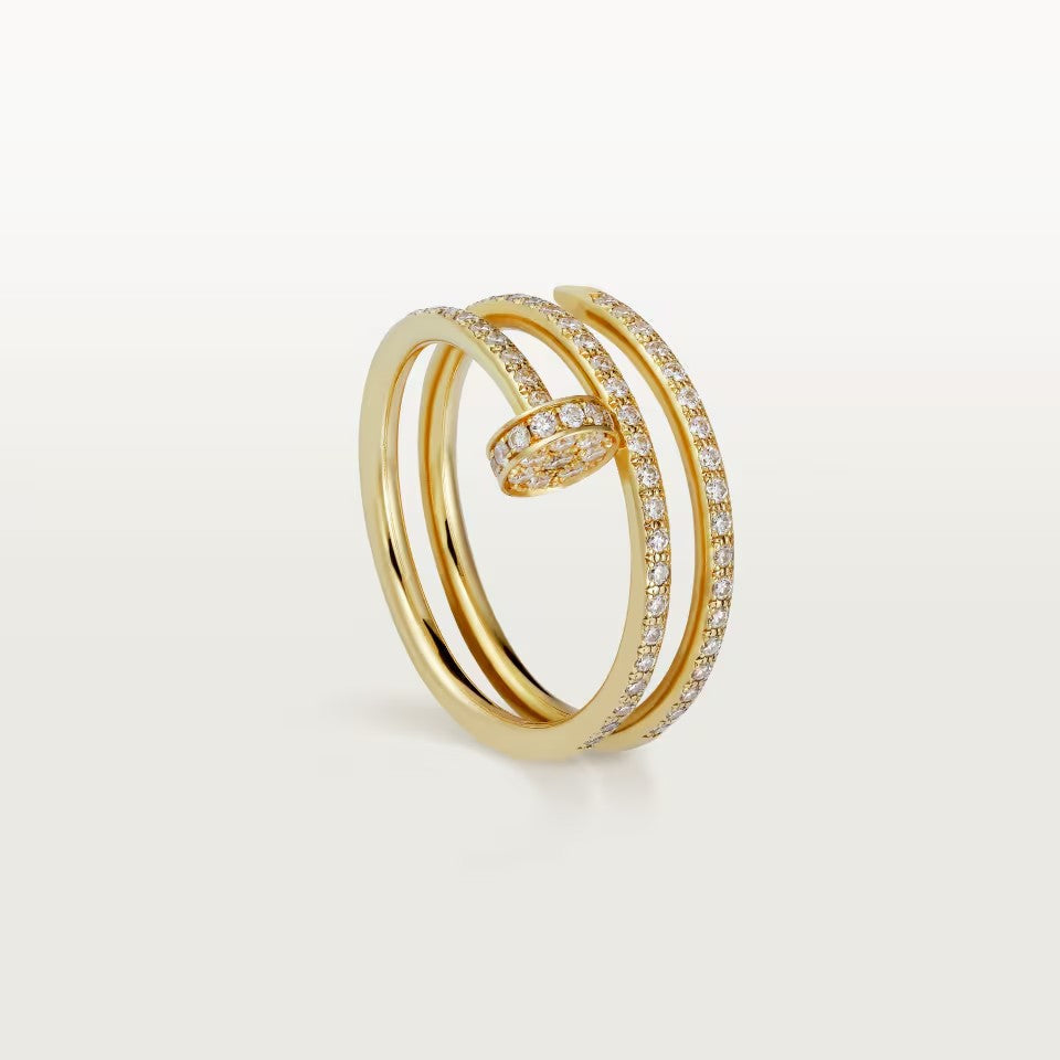 [LORA] JUSTE RING 4.8MM FULL DIAMOND