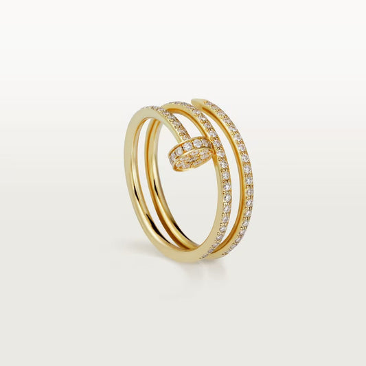 [Lora] JUSTE RING 4.8MM FULL DIAMOND