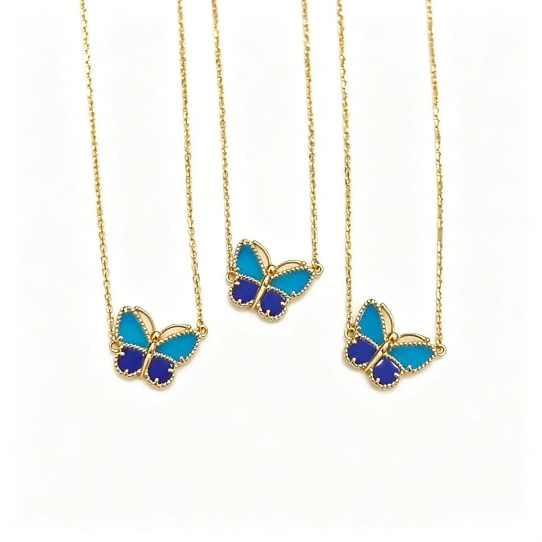 [Lora] 2026 NEW LUCKY BUTTERFLY 1 MOTIFS NECKLACE