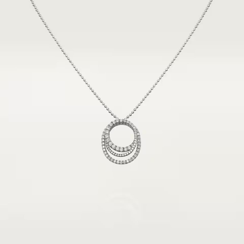 [LORA] ETINCELLE  FULL DIAMOND NECKLACE