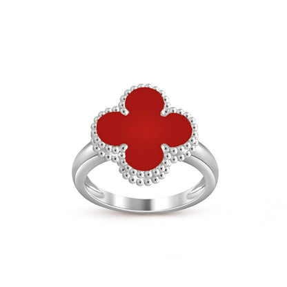 [Lora]CLOVER SILVER RING COLLECTION
