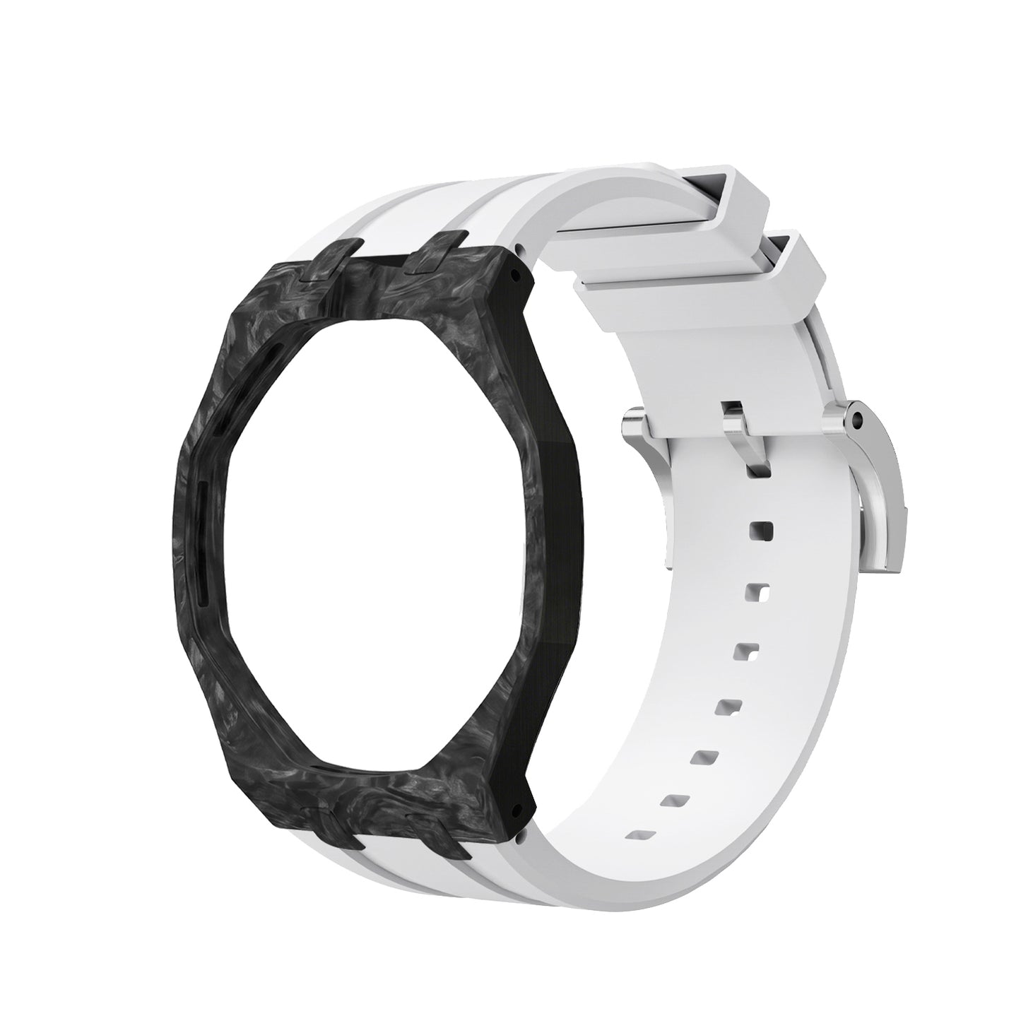 Royal Oak Pop Exclusive Carbon‑fiber Case & Silicone Strap
