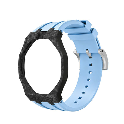 Royal Oak Pop Exclusive Carbon‑fiber Case & Silicone Strap