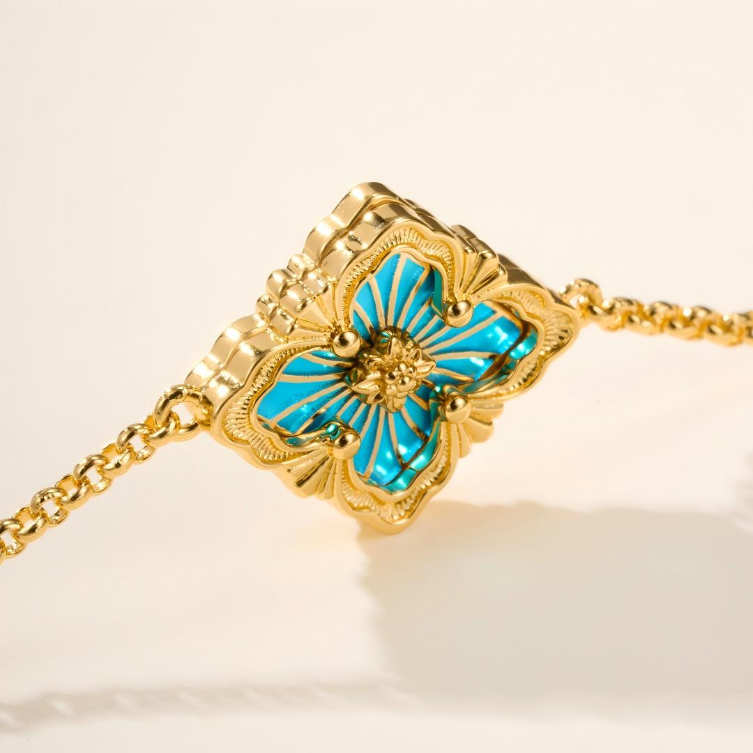 [Lora JEWELRY] OPERA TULLE ENAMEL BRACELET