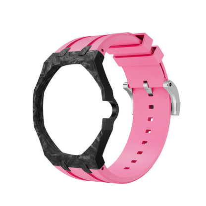 Royal Oak Pop Exclusive Carbon‑fiber Case & Silicone Strap
