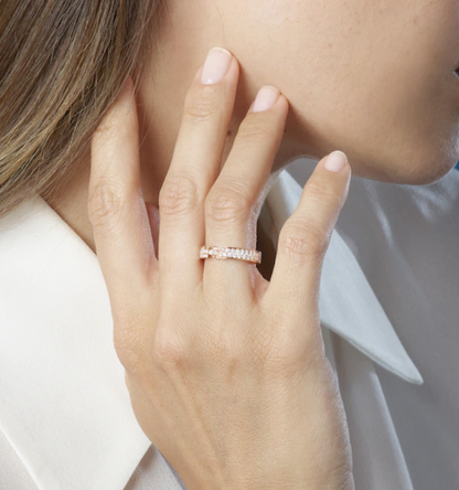 [LORA]ALLIANCE LIENS VIDENCE PAVED DIAMOND 4MM RING