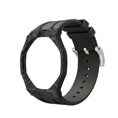 Royal Oak Pop Exclusive Carbon‑fiber Case & Silicone Strap