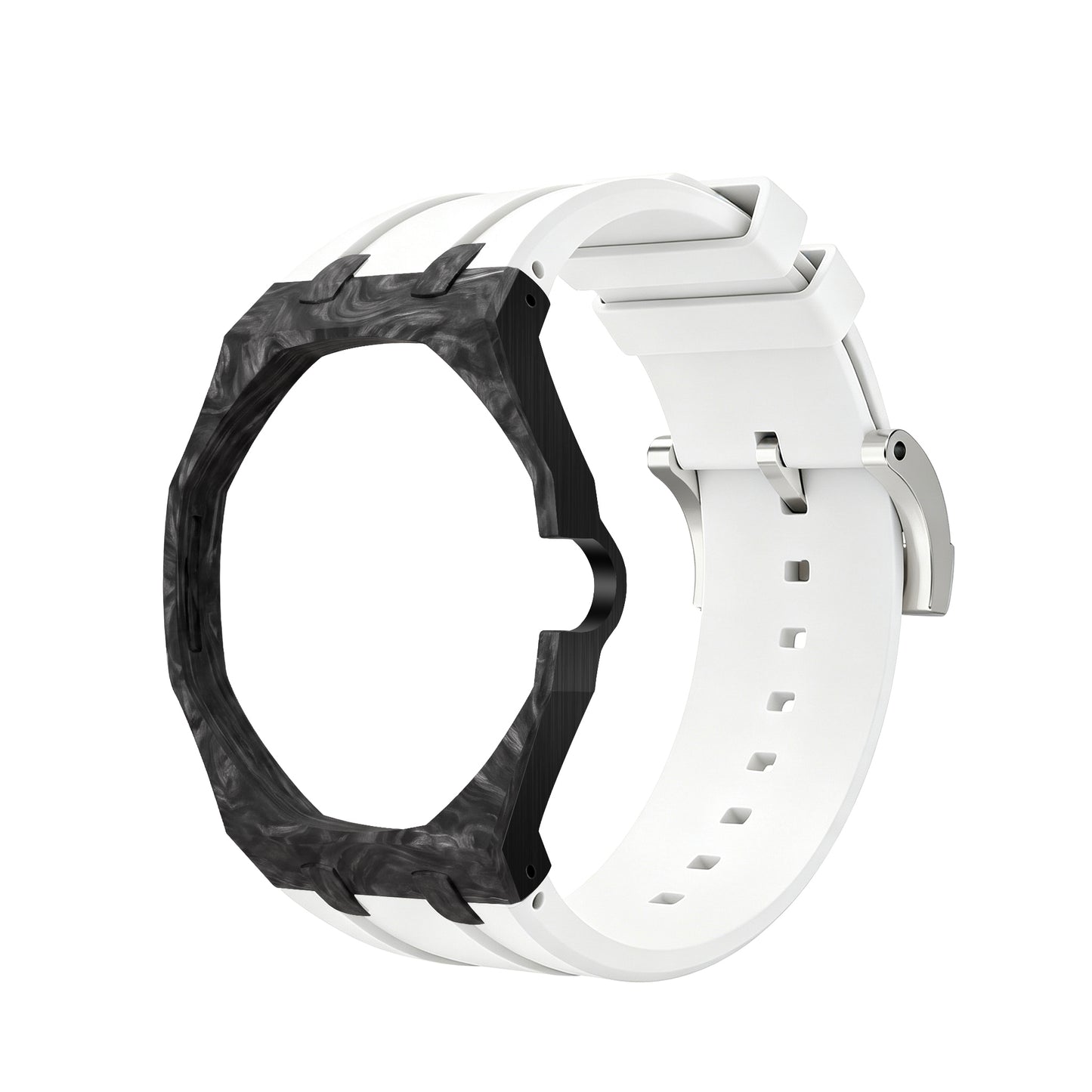 Royal Oak Pop Exclusive Carbon‑fiber Case & Silicone Strap