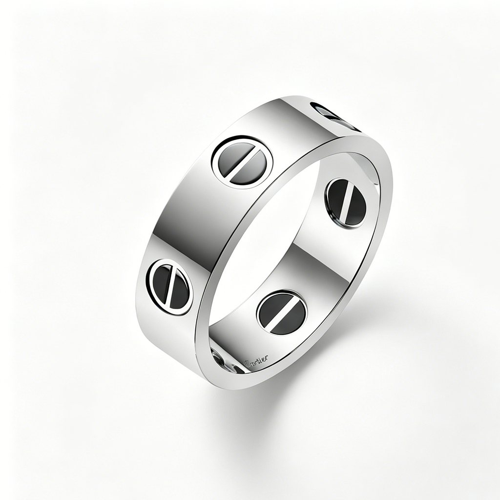 [LORA] LOVE RING 5.5MM NO DIAMONDS  CERAMIC