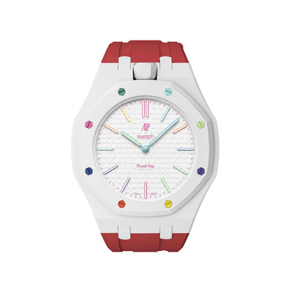 Royal Oak Pop Exclusive Bioceramic Case & Silicone Strap Mix Color