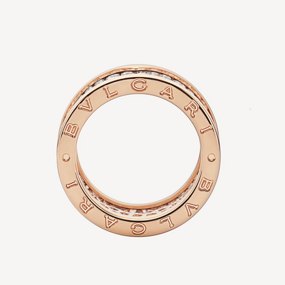 [LORA]ZERO 1 WITH PAVED DIAMONDS ON THE SPIRAL RING