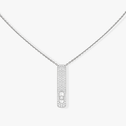 [LORA] MY FIRST DIAMOND PAVED NECKLACE