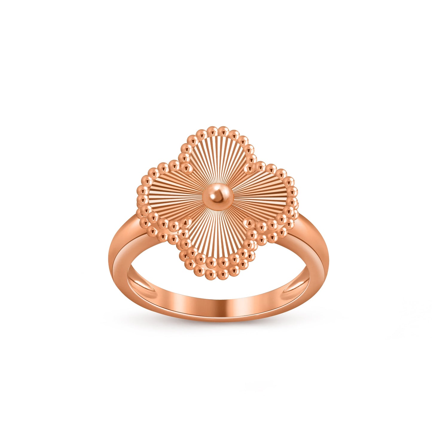 [Lora]CLOVER RING ROSE GOLD COLLECTION