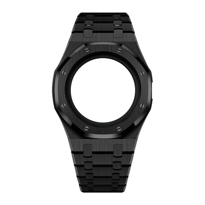 Strap For Ap Swatch Royal Oak Pop Exclusive Steel Case & Strap Full‑wrap Embedded Watch Band
