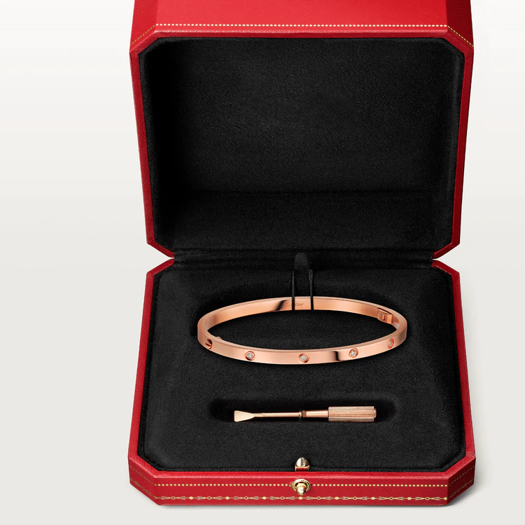 [LORA]LOVE BRACELET 3.65MM 10 DIAMONDS