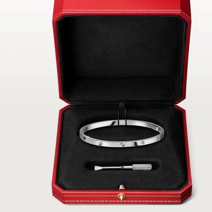 [LORA]LOVE BRACELET 3.65MM 10 DIAMONDS