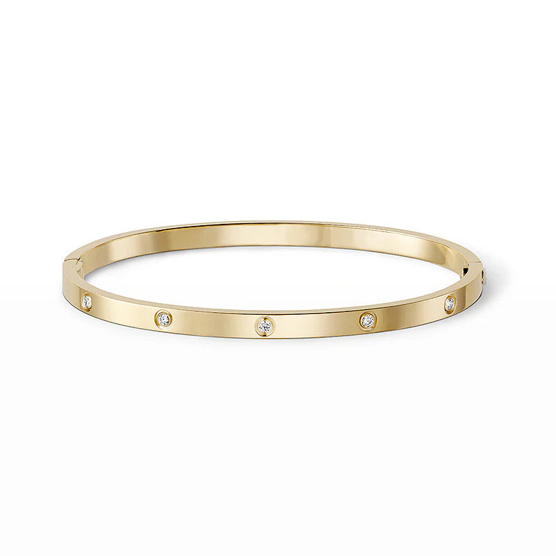 [LORA] LOVE BRACELET 3.65MM 10 DIAMONDS