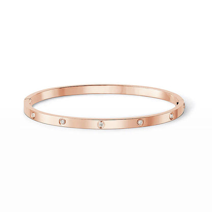 [LORA] LOVE BRACELET 3.65MM 10 DIAMONDS