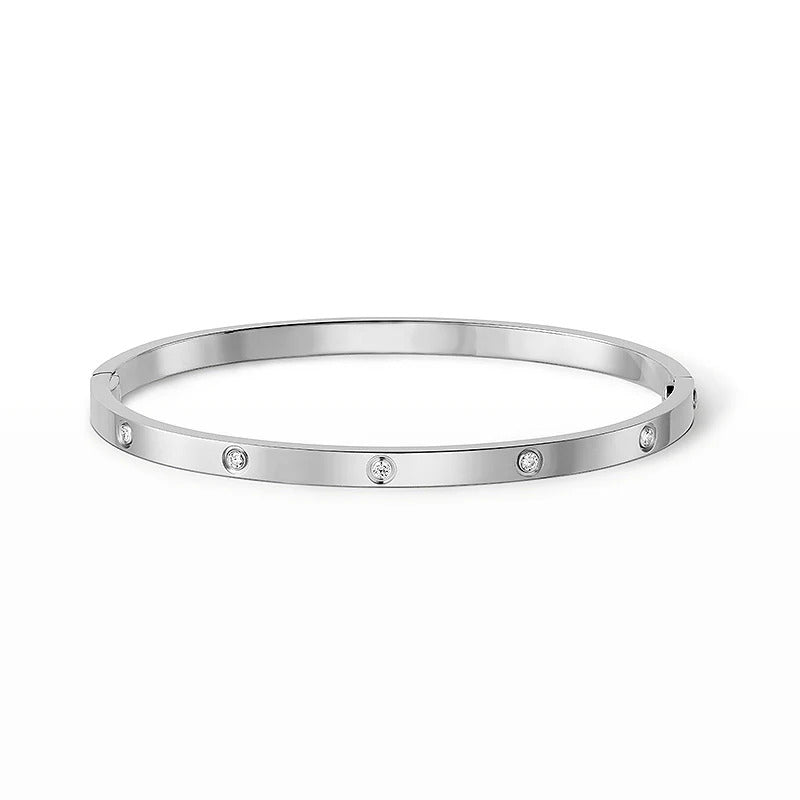 [LORA] LOVE BRACELET 3.65MM 10 DIAMONDS