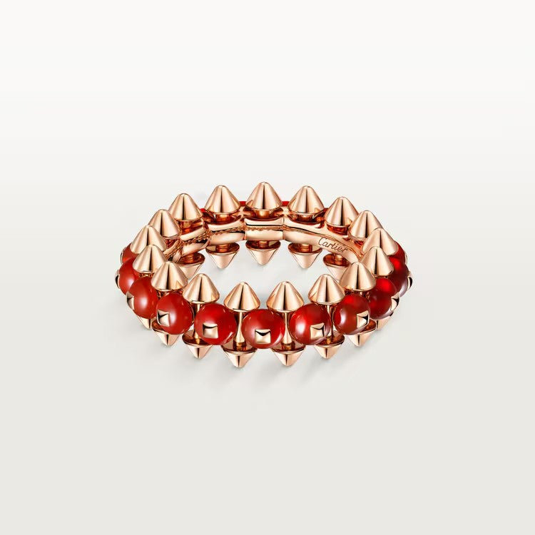 [LORA] CLASH 7.9MM AGATE CHALCEDONY RING