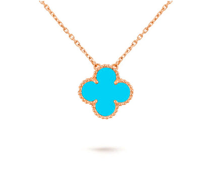 [Lora]CLOVER 15MM SINGLE FLOWER NECKLACE COLLECTION