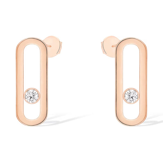 [LORA] MOVE UNO SMALL 1 DIAMOND EARRINGS