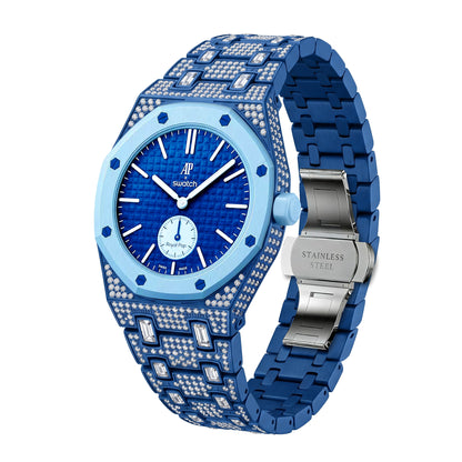 Royal Oak Pop Exclusive Bioceramic Case & Bioceramic Strap Diamond