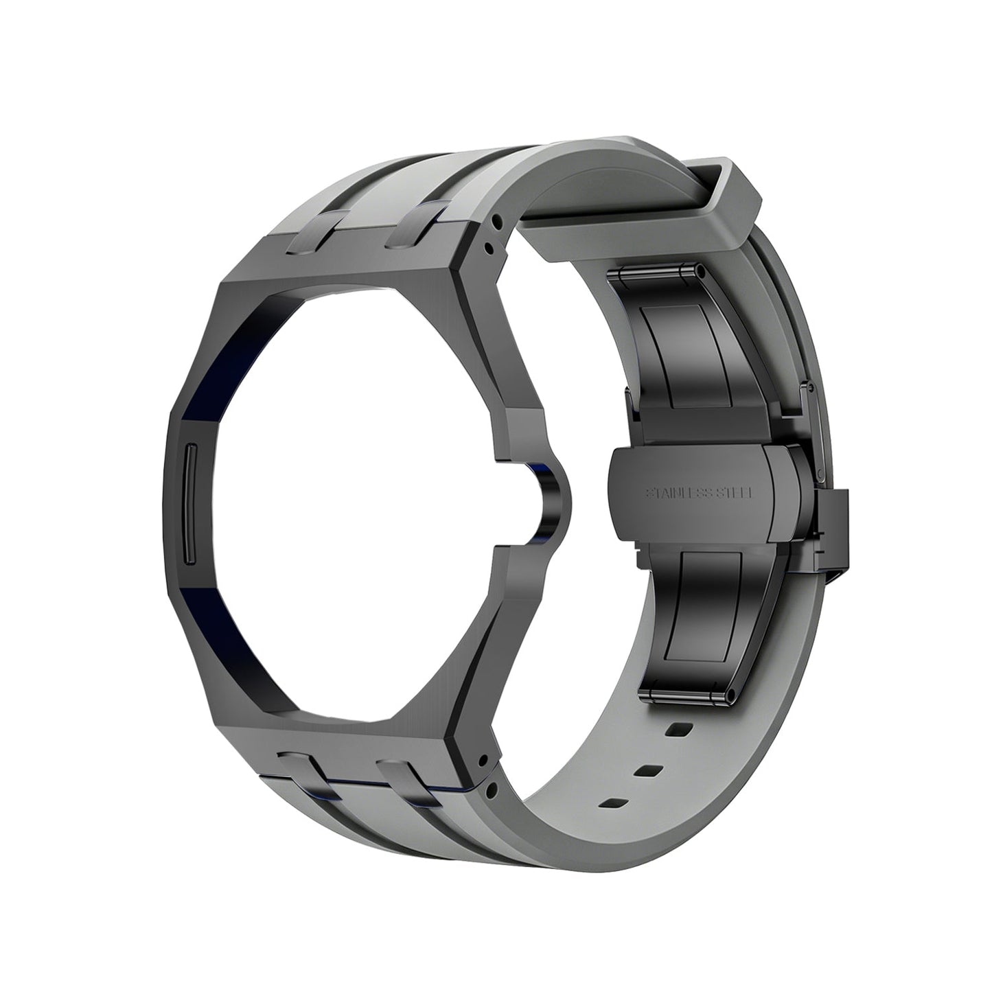 Royal Oak Pop Black Steel Case & Silicone Strap