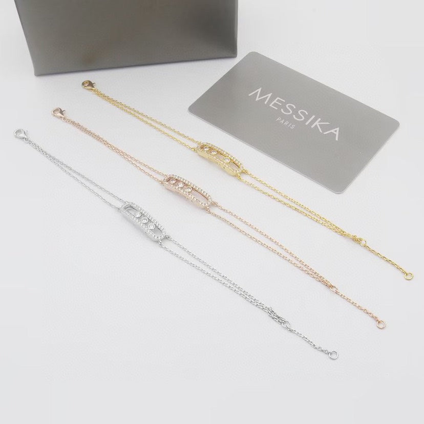 [LORA]  Move Classique pavé bracelet