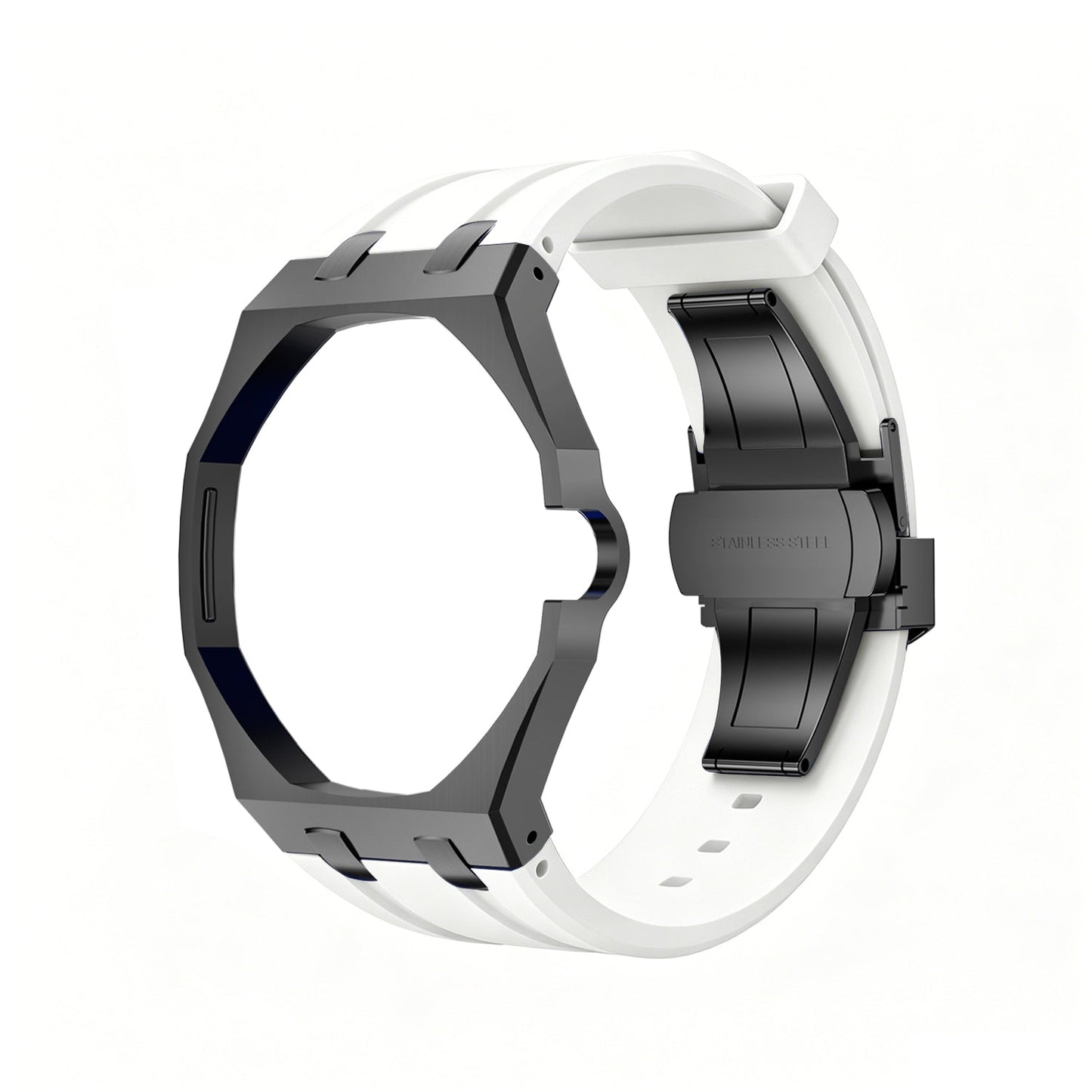 Royal Oak Pop Black Steel Case & Silicone Strap