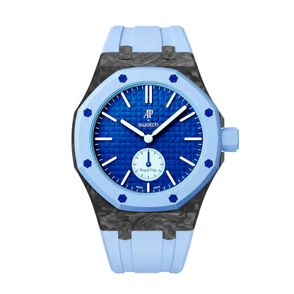 Royal Oak Pop Exclusive Carbon‑fiber Case & Silicone Strap